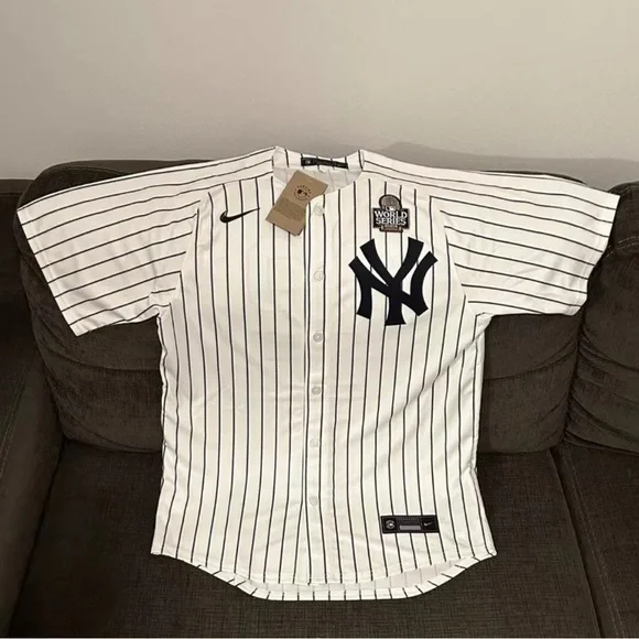 Nike Authentic New York Yankees Aaron Judge #99 World Series 2024 Jersey Sz: M - Picture 1 of 8
